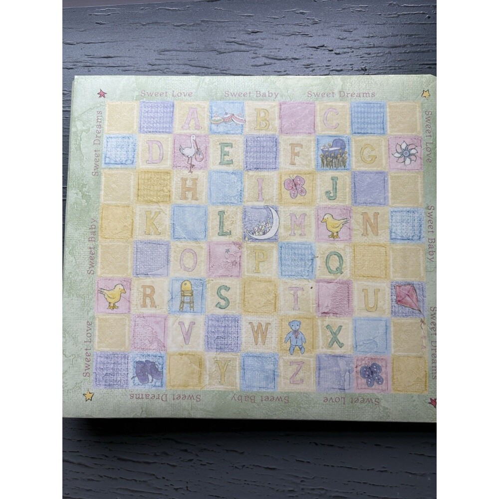 Colorbok The Perfect Scrapbook Baby Album Sweet Baby Sweet Dreams Vintage New